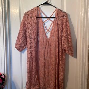 Charlotte Russe Lace Cardigan/Shawl